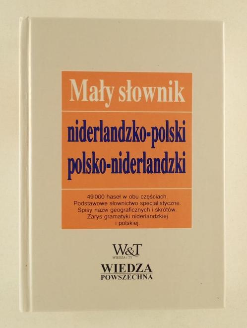 Maly slownik Niderlandzko-Polski - Polsko-Niderlandzki, Boeken, Woordenboeken, Gelezen, Overige talen, Overige uitgevers, Verzenden