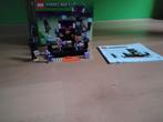 LEGO Minecraft 21242 The End Arena, Ophalen of Verzenden, Zo goed als nieuw, Complete set, Lego