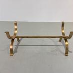 Gouden salontafel onderstel, Minder dan 50 cm, 100 tot 150 cm, Gebruikt, Metaal