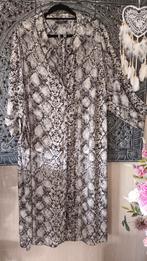 Evans Jurk Maat 52 Slangenprint, Maat 46/48 (XL) of groter, Ophalen of Verzenden, Zo goed als nieuw, Grijs