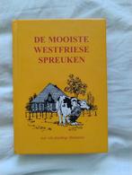 De mooiste Westfriese spreuken, Boeken, Ophalen of Verzenden, 20e eeuw of later, Zo goed als nieuw