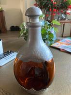Mooie whisky karaf glas met tin, Antiek en Kunst, Ophalen of Verzenden