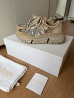 Chloé Blake beige leren sneakers maat 38, Ophalen of Verzenden, Gedragen, Beige, Sneakers of Gympen