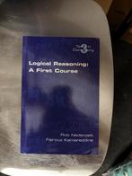 Logical Reasoning: A First Course, Ophalen of Verzenden, Beta, Zo goed als nieuw, WO