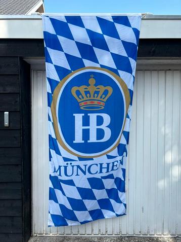 Vlag banner Hofbrauhaus München 220x100 cm