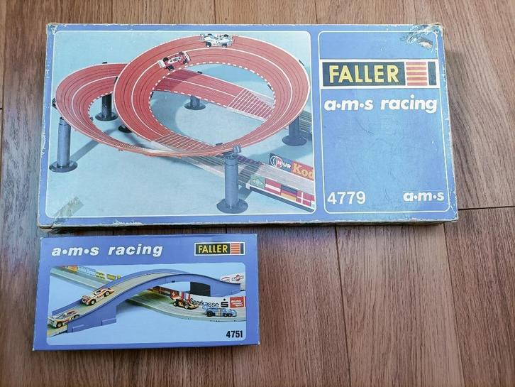 Faller AMS Racing uitbreiding, Kinderen en Baby's, Speelgoed | Racebanen, Gebruikt, Elektrisch, Overige merken, Ophalen of Verzenden