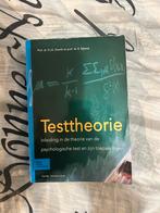 Testtheorie - Drenth & Sijtsma, Boeken, Ophalen of Verzenden, Gamma, Gelezen, WO