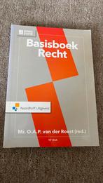 Basisboek Recht, Boeken, Ophalen of Verzenden, Zo goed als nieuw