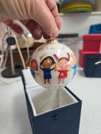 Vintage glazen kerstbal van Unicef, Diversen, Ophalen, Gebruikt