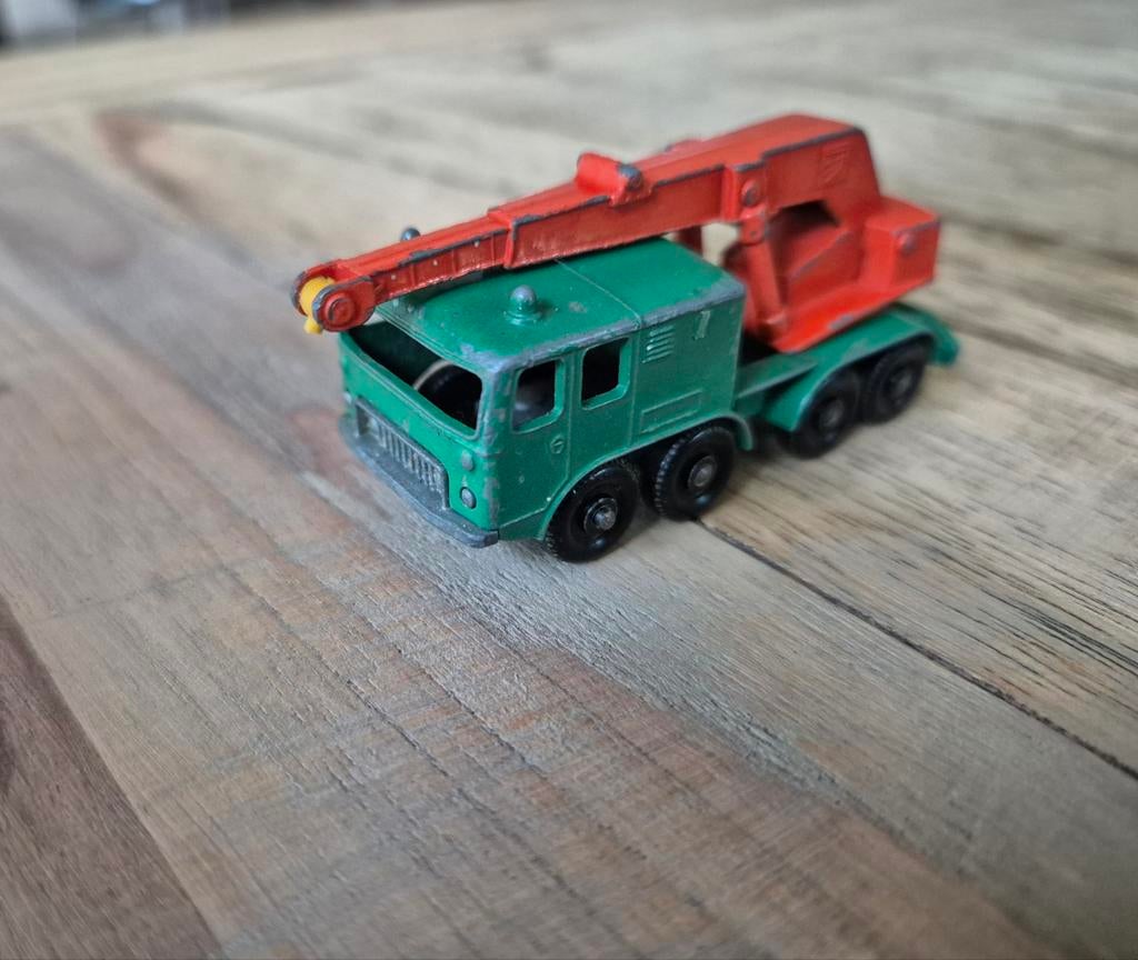 Matchbox 8 Wheel Crane., Ophalen of Verzenden, Auto