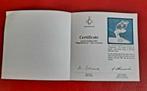Swarovski certificaat lovebirds 1987, Verzamelen, Swarovski, Ophalen of Verzenden, Zo goed als nieuw