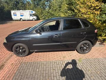Seat Ibiza 1.4 16V 74KW 2003 Zwart beschikbaar voor biedingen