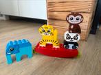 Duplo balancerende dieren, Kinderen en Baby's, Speelgoed | Duplo en Lego, Ophalen of Verzenden, Zo goed als nieuw, Complete set