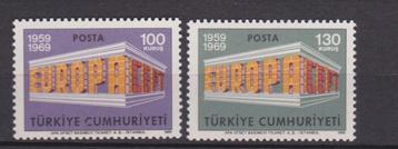 TSS Kavel 20018 Turkije Postfris Europa minr 2124-2125 CEPT  beschikbaar voor biedingen