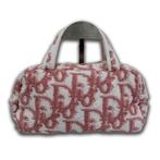 Dior Terry cloth tas monogram roze, Verzenden, Nieuw, Roze, Handtas