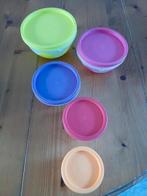 Set van 5 plastic schalen (geen Tupperware), Ophalen of Verzenden, Zo goed als nieuw, Schaal