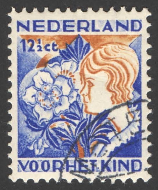 Nederland NVPH nr 251 gestempeld Maak uw serie compleet!, Ophalen of Verzenden, T/m 1940, Gestempeld