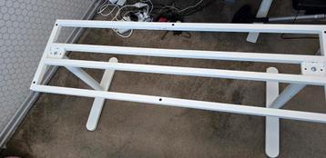 Onderstel bureau wit (ikea bekant) - afbeelding 2