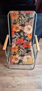 jaren 70 klapstoel vintage, Ophalen, Gebruikt