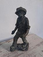 Aardewerk beeld van 1 boer, Ophalen, Zo goed als nieuw, Mens