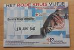 Het rode kruis vijfje eerste dag uitgifte, Ophalen of Verzenden, Overige landen, 5 euro