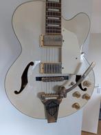 Ibanez Artcore AF75TDG Ivory/Gold met tremelo., Ophalen of Verzenden, Solid body, Ibanez