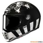 HJC V10 Crania Integraalhelm, Zwart-Wit, Motoren, Kleding | Motorhelmen, Ophalen of Verzenden, Nieuw met kaartje