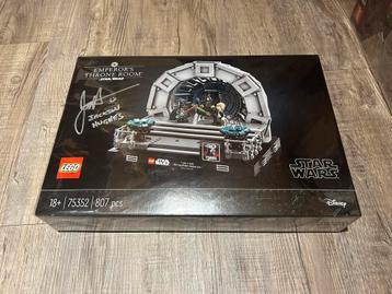 Lego set 75352 emperors throne room gesigneerd beschikbaar voor biedingen