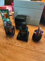 4 LEGE LUXE PARFUMFLESSEN, Verzamelen, Parfumverzamelingen, Ophalen of Verzenden, Gebruikt, Parfumfles