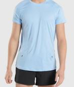 Gymshark Speed Evolve T-Shirt Moonstone Blue XXL- zgan, Kleding | Heren, Sportkleding, Blauw, Algemeen, Ophalen of Verzenden, Zo goed als nieuw