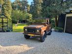 Land Rover Defender 90 2.0 Benzine 1996, Auto's, Land Rover, 136 pk, 4 cilinders, Bruin, Leder en Stof