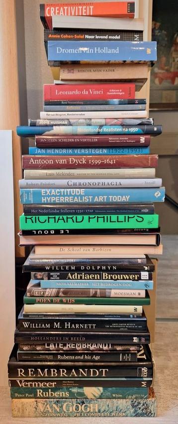 Partij kunstboeken 53 stuks beschikbaar voor biedingen