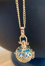 NIEUW zwangerschapsketting goudkleurige ketting met hanger, Ophalen, Overige materialen, Met strass, Nieuw