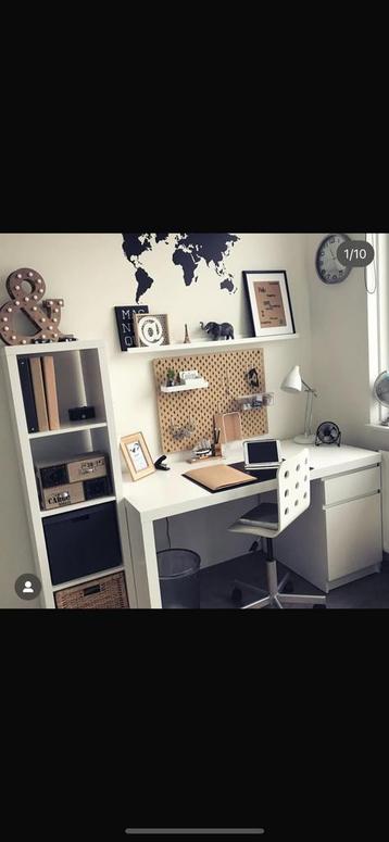 Ikea bureau malm - afbeelding 1