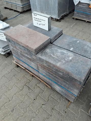 Terrastegels 60x30x5cm - Oud Drachten - Grote partij! 198m²  beschikbaar voor biedingen