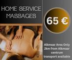 Home service massages, Ophalen of Verzenden, Nieuw