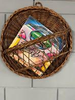 Lectuurbak mand kranten lectuurmand, Huis en Inrichting, ., Zo goed als nieuw, ., 2de hands