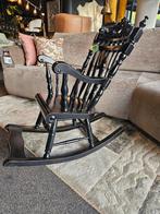Houten kinder schomelstoel landelijk brocante, Ophalen of Verzenden, Nieuw, Zwart, Eén