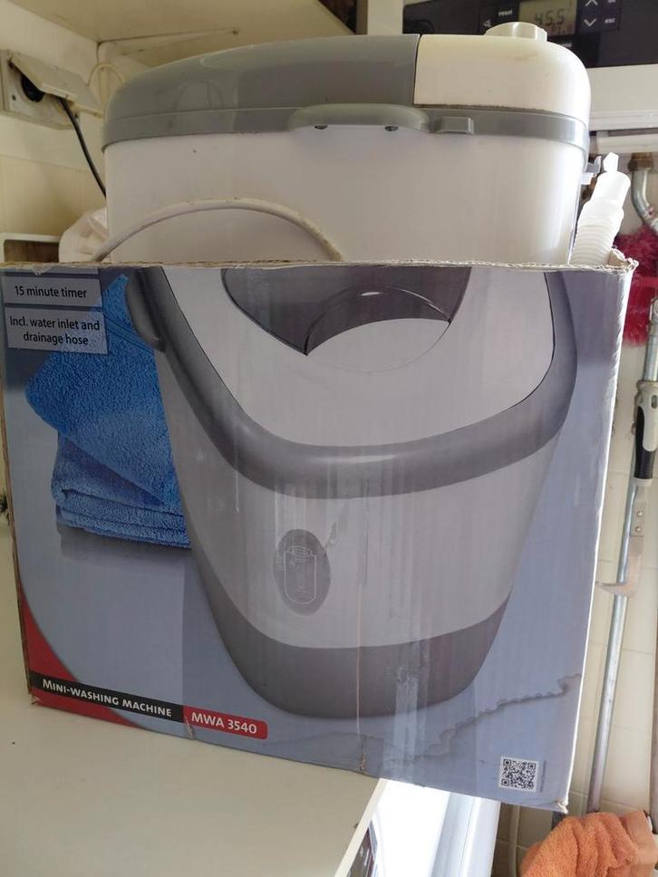 Mini Wasmachine - Ideaal voor kleine wasjes!, Witgoed en Apparatuur, Wasmachines, Ophalen