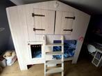 Steigerhout boomhut stapelbed met sterrenhemel, Ophalen, Gebruikt, Stapelbed