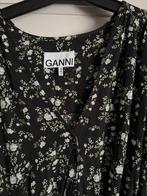 Ganni Jurk - Maat 36, Zwart, Ophalen of Verzenden, Zo goed als nieuw, Knielengte