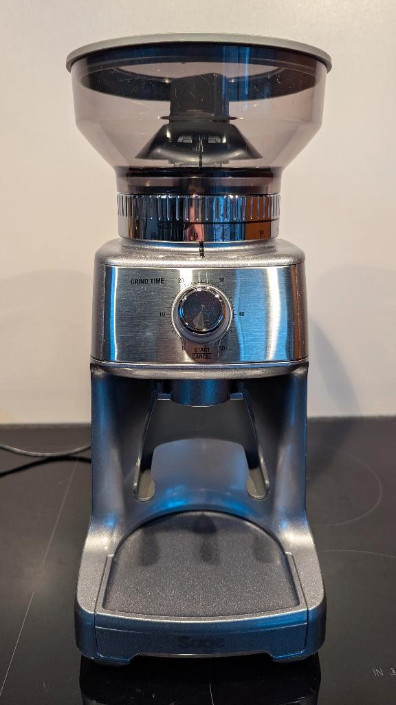 Sage The Dose Control Pro Silver bonenmaler, Witgoed en Apparatuur, Koffiemachine-accessoires, Zo goed als nieuw, Ophalen of Verzenden