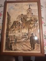 Tegel tableau 6 tegels zie foto, Ophalen of Verzenden