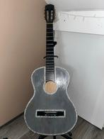 Handgemaakte Akoestische Gitaar met Strass, Muziek en Instrumenten, Snaarinstrumenten | Gitaren | Akoestisch, Ophalen of Verzenden