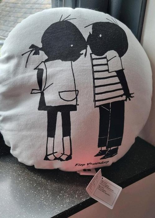 NIEUW Jip en Janneke kussen - ALLEEN OPHALEN, Huis en Inrichting, Woonaccessoires | Kussens, Nieuw, Wit, Rond, Ophalen