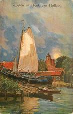 (301-368-047) Hoek van Holland Groeten uit, Verzamelen, Ansichtkaarten | Nederland, Ophalen of Verzenden, Zuid-Holland
