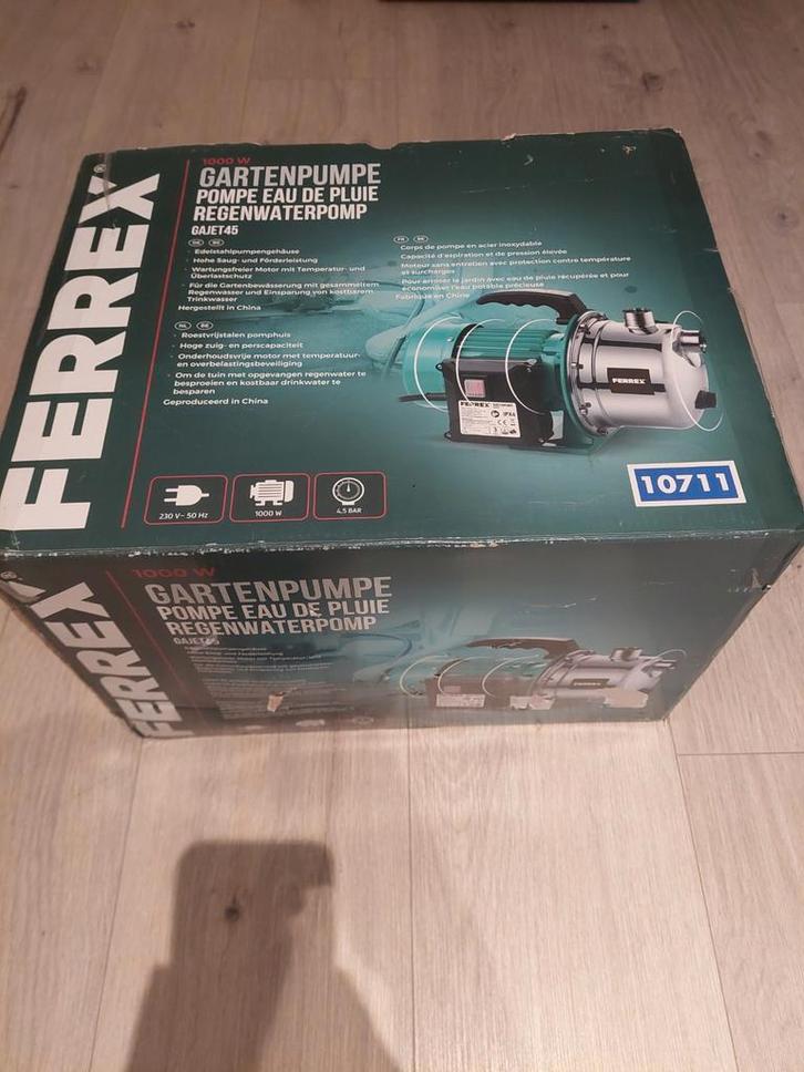 Ferrex GAJET45 Tuinpomp - Nieuw in doos!, Tuin en Terras, Waterpompen, Ophalen
