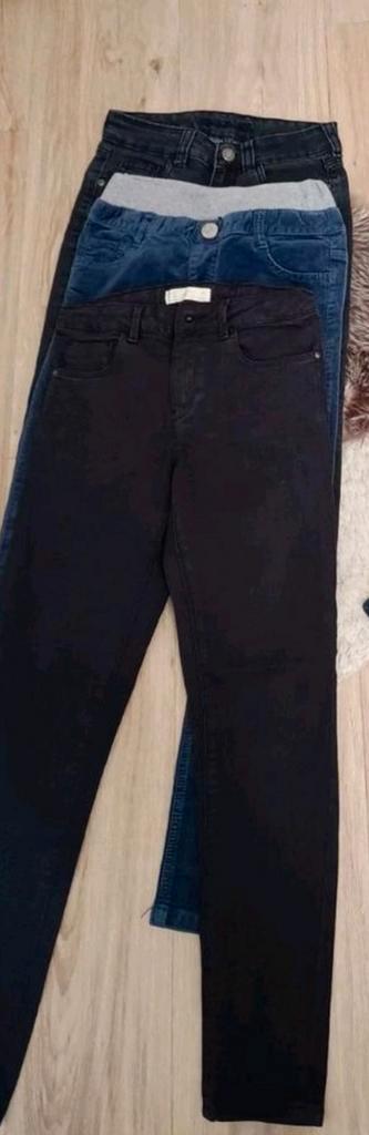 Spijkerbroeken maat 140, 2+1 gratis- Zara-Review-C&A, Kinderen en Baby's, Kinderkleding | Maat 140, Zo goed als nieuw, Meisje