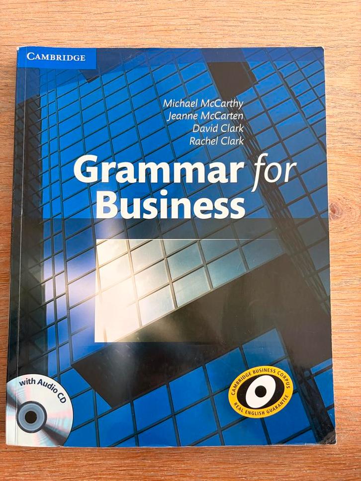 Grammar for Business - 9780521727204, Boeken, Studieboeken en Cursussen, Zo goed als nieuw, HBO, Ophalen of Verzenden