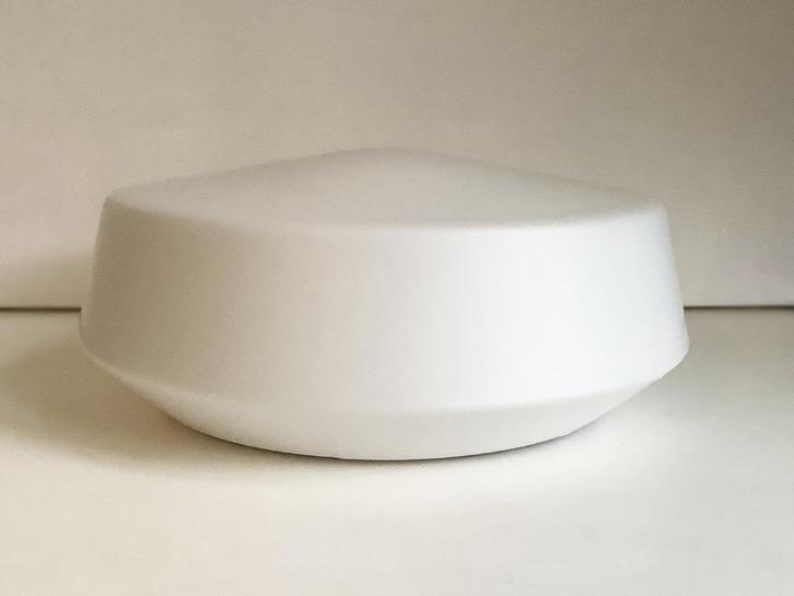 Vintage plafondlamp bauhaus RZB Leuchten DKN jaren 50/60, Verzamelen, Retro, Huis en Inrichting, Verzenden